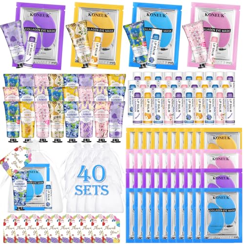 120 Pcs Spa Party Favors Set with Eye Masks, Lip Balms & Hand Creams - Eye Masks Set