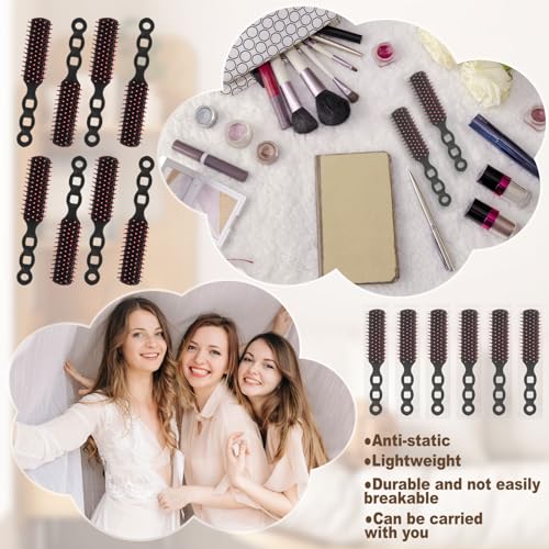 72PCS Bulk Hair Brushes for Homeless - Individually Wrapped, Lightweight, Safe Design - Variation: 72PACK