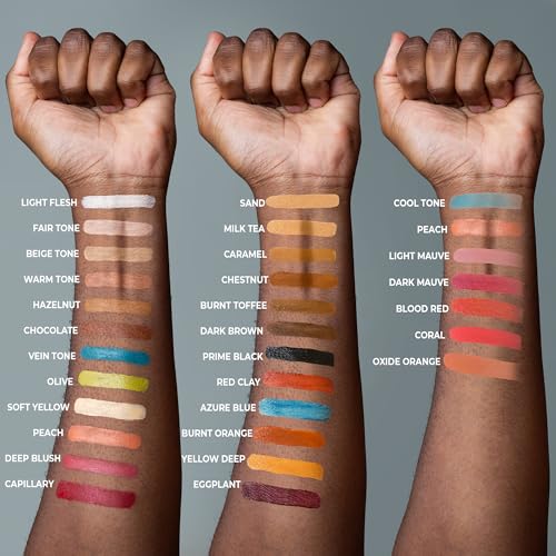 Narrative Cosmetics Alcohol Palette Refill Pans - Skin Tones - Fair Tone