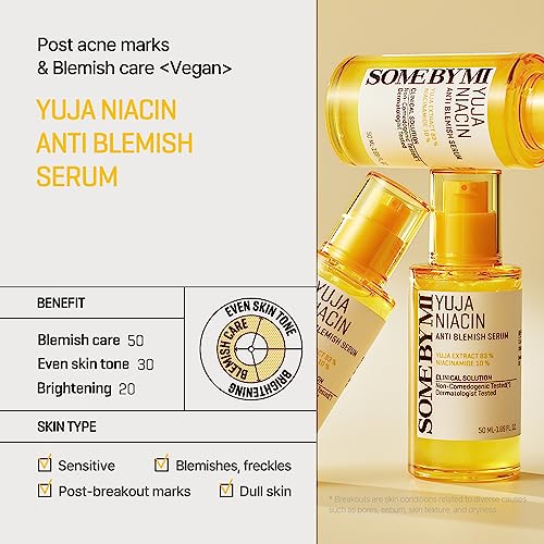 SOME BY MI Yuja Niacin Anti Blemish Serum & Toner