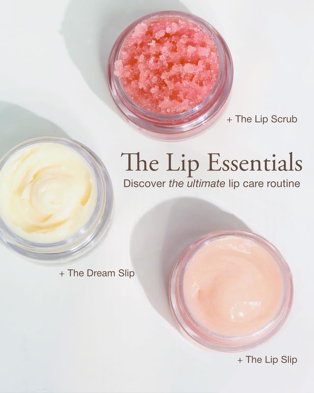 Sara Happ Lip Care Set with Lip Scrub, Balm & Treatment – Hydrating Lip Essentials