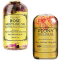 Multi-Use Organic Body, Face & Hair Oil with Vitamin E & Apricot