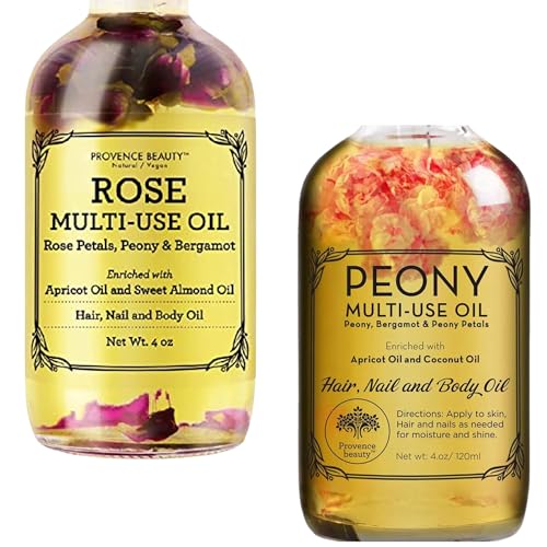 Multi-Use Organic Body, Face & Hair Oil with Vitamin E & Apricot