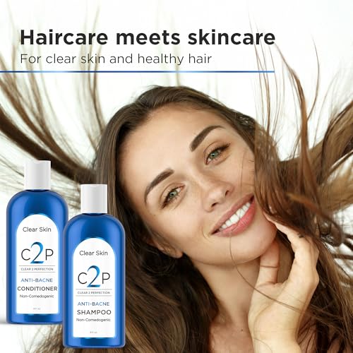 Non-Comedogenic Hair Conditioner for Sensitive & Acne-Prone Skin - Clear 2 Perfection