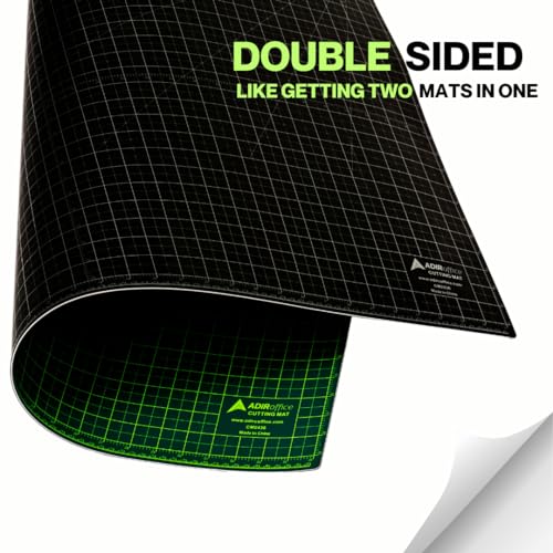 42-Inch x 30-Inch Self-Healing Craft Cutting Mat - Reversible Non-Slip Grid Surface
