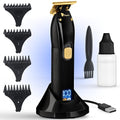 Men's Hair Trimmer Black Turbo Power with Zero Gap Blades - Precise Cutting