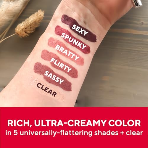 Mirabella Flirty Lip Definer & Lip Pencil - Retractable, Long-Lasting & Moisturizing with Vitamins C & E