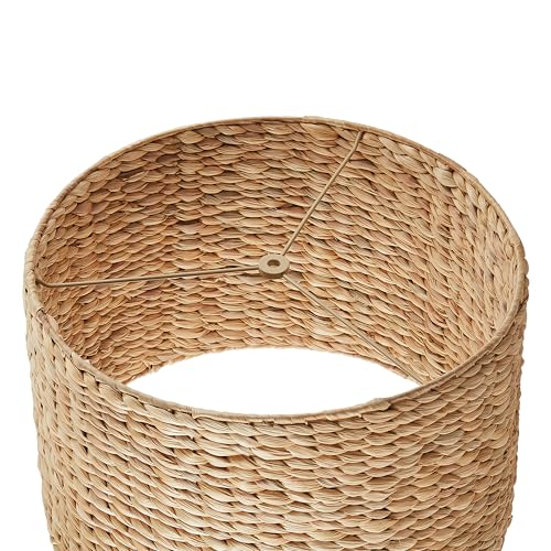 Natural Water Hyacinth Drum Lamp Shade 16 Inch Water Hyacinth Pattern - Aspen Creative