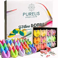 24-Piece Bath Bomb Gift Set with Fortune Messages for Women & Kids