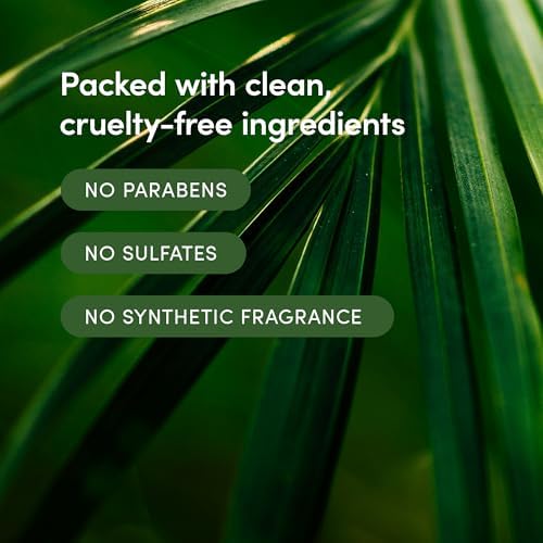 Bamboo Lemongrass Body Moisturizer - Hydrating Vegan Lotion with Aloe & Seaweed, 8 fl oz