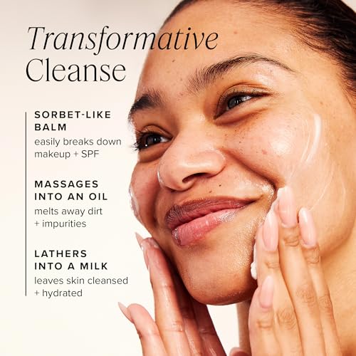 Farmacy Original Makeup Remover Cleansing Balm 50ml with Super Greens & Papaya - Waterproof & Hydrating
