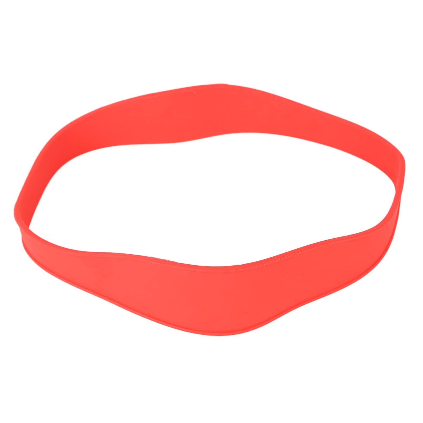 Bebeeco Neckline Shaving Template, Hair Cutting Guide Curved Neck Hair Shaving Template Soft Silicone Neckline Trimming Template for DIY Home Haircuts (Red)