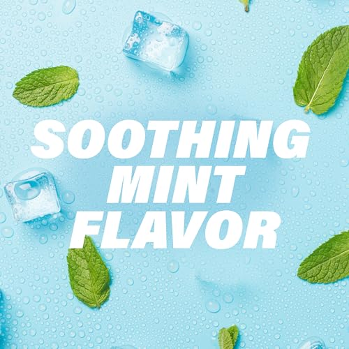 ACT Dry Mouth Anticavity Zero Alcohol Fluoride Mouthwash 33.8 fl oz Pack of 6 - Soothing Mint