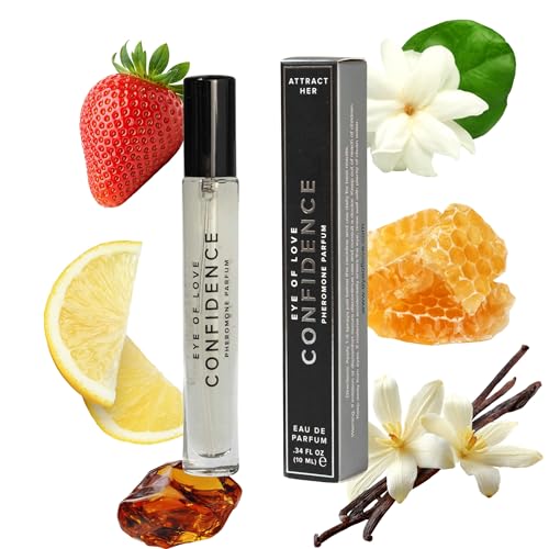 Confidence Pheromone Cologne for Men 10ml Travel Size Citrus Musk Parfum