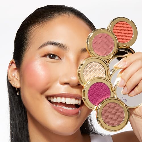 Tarte Amazonian Clay 12-hour Blush ? Mineral Pigment Sheer Blush With Vitamin E & Olive Oil for Lightweight Longwear & Buildable Coverage, Vegan & Cruelty Free