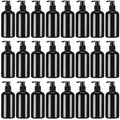 CroBlissful 24 Pack Black 8 oz Plastic Pump Bottles for Lotion & Shampoo - Variation of 24 / Black