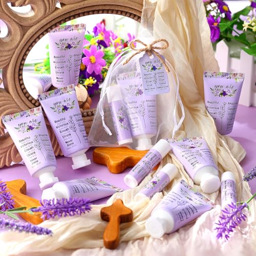 Classic 24-Piece Christian Hand Cream & Lip Balm Gift Set - Swiffen