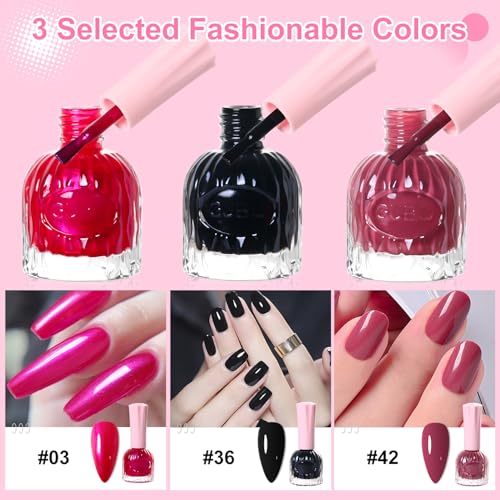 Acrylic Nail Kit with Colors & Tools for Beginners - Seasons Color Variation