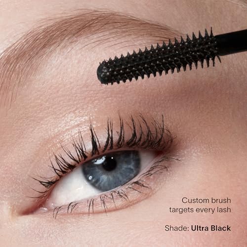 HOURGLASS Unlocked Black Lengthening Tubing Mascara, Natural Look, Up to 16hrs