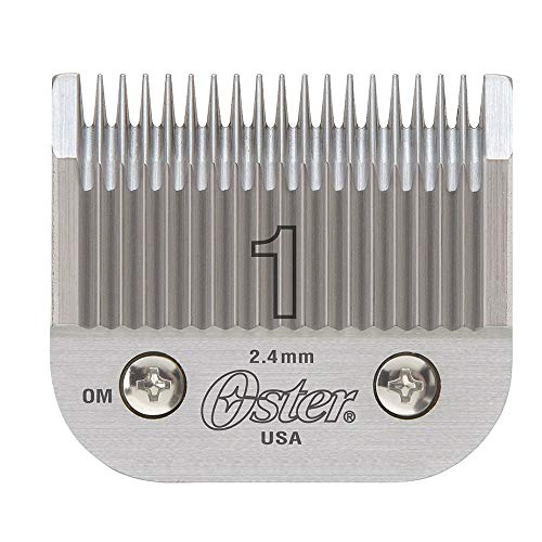 Oster Professional Detachable Clipper Blade, 1 2.4mm, Fits Models Classic 76/ Star-Teq/Powerline/Outlaw