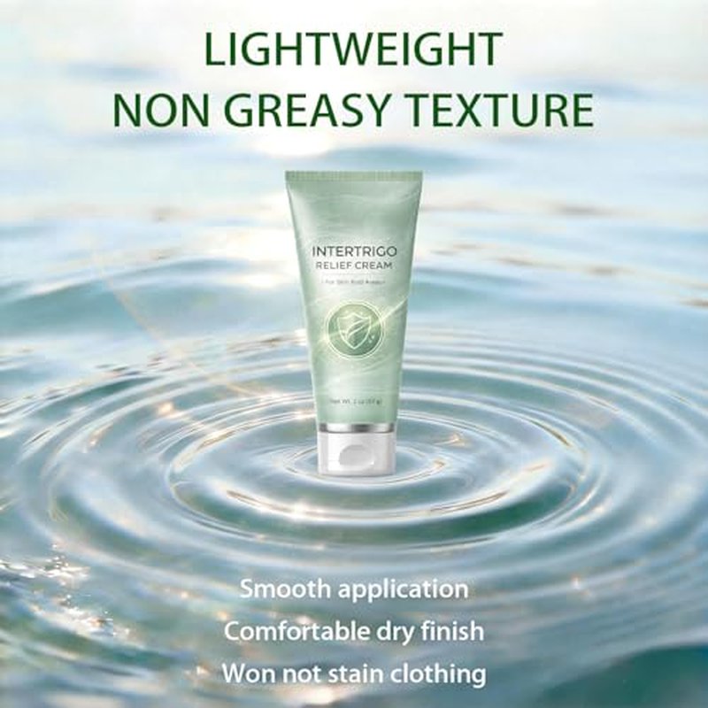2Ps Healora Intertrigo Cream, Skin Fold Car, for Moisture & Friction Protection, Helps Soothe Irritated Skin,Fast-Drying Non-Greasy Formula, Reduce Moisture & Friction.
