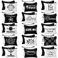Irenare 30 Pcs Volleyball Cosmetic Bag Gifts for Women Stuff Volleyball Players Teams Travel Pouch Canvas Makeup Bags for Team Gifts(Black, White,Volleyball)