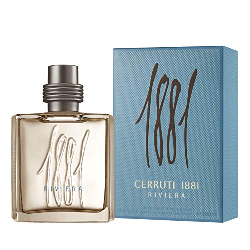 Cerruti 1881 Riviera Edt Spray 3.4oz | Sophisticated Floral Woody Fragrance for Men