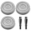 RMS8101 Blades for Men's Electric Shaver RMS7109, 3PCS RMS8101 Replacement Blades, 2 Cleaning Brush
