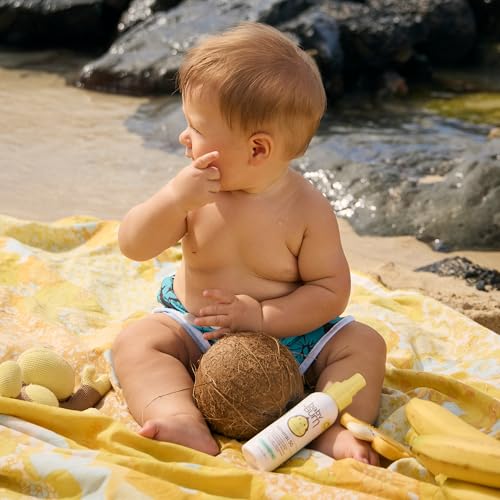 Sun Bum Baby SPF 50 Mineral Sunscreen Spray - Travel Size 6 Fl Oz - Sensitive Skin & Face & Body Protection, Fragrance-Free, 2 Pack