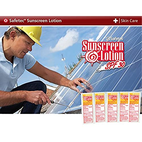 Sunscreen Lotion Pack - SPF30+ PABA-Free, 100 Single-Use Packets