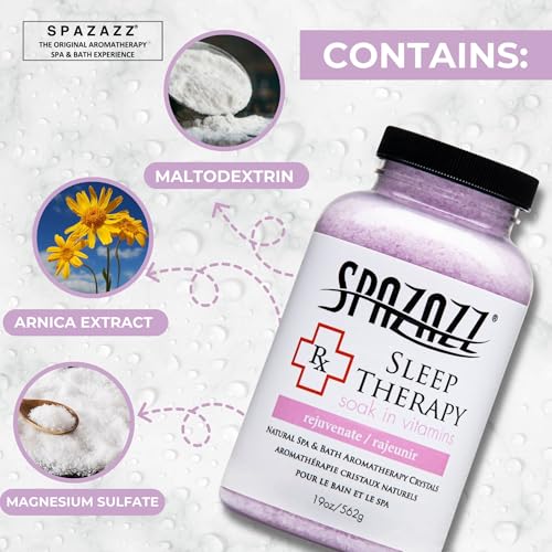 Spa & Bath Relaxation Salts - Aromatherapy & Botanical Crystals, 2-Pack
