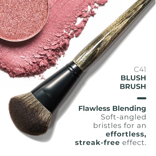 Professional Makeup Brush Set - Blush & Foundation Brushes for Flawless Application