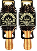 Beard Brush Pack of 2 - Natural Bamboo, Premium Grooming Tool for Beards (Variation of THIS listing: 1 Count Pack of 2)