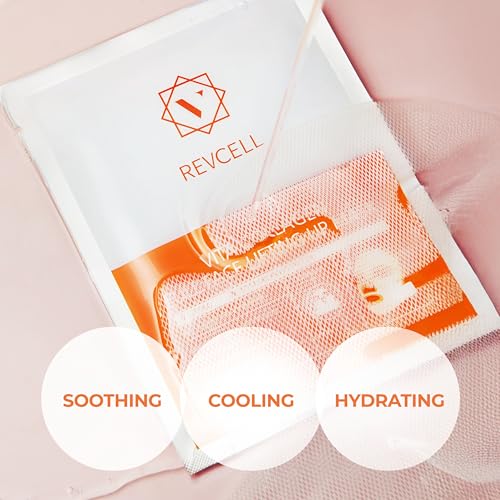 Revcell Vita Collagen Full Face Lifting Mask / 5sheets / 95g / White