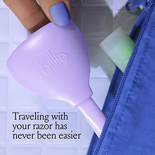 DreamPop Women's Razor Kit with 4 Refills & Travel Case - Magnetic Holder & Sensitive Skin