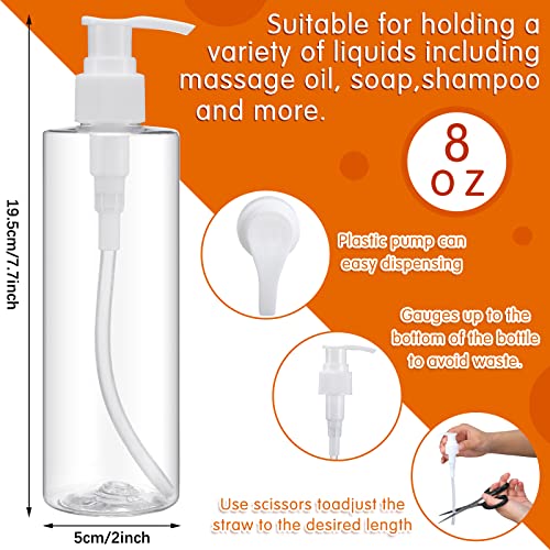 Eaasty 3-Piece Massage Oil Bottle Holster Set with 8 oz Dispenser, Black - Variation 3