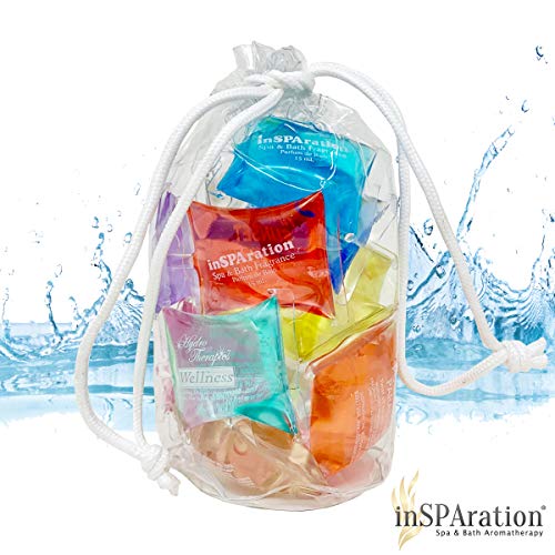 Aromatherapy Spa and Bath Gift Pack - Assorted Fragrances, 12 Pack Sample Set