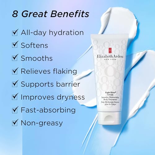 Elizabeth Arden Eight Hour Intensive Moisturizing Body Treatment, Dry Skin Lotion, Premium Skin Care
