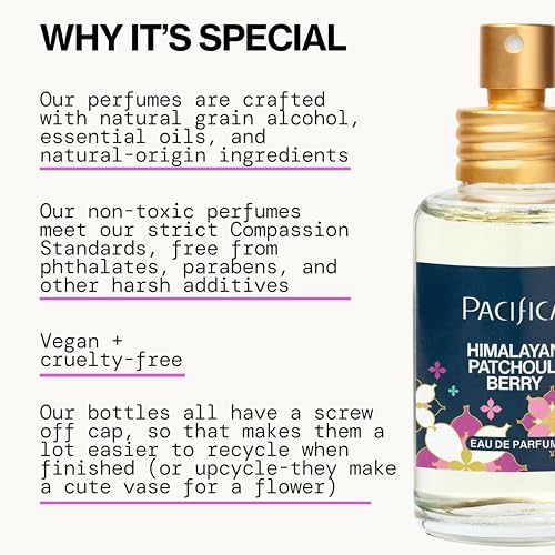 Himalayan Patchouli Berry Perfume Spray - Natural, Vegan & Cruelty-Free Fragrance