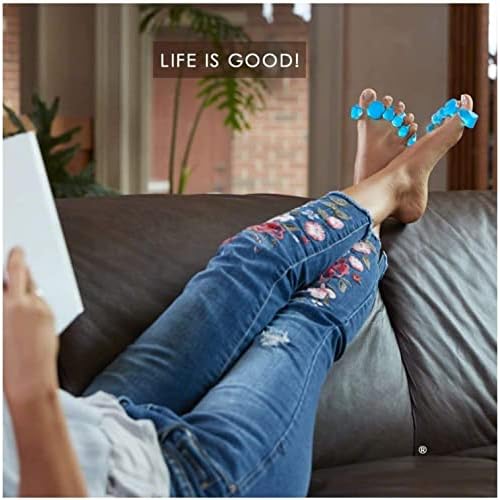 YogaToes GEMS: Gel Toe Stretcher & Separator - America¡¯s Choice for Fighting Bunions, Hammer Toes (Small fits Shoe Sizes W: 7 and Over/M: 7 and Over) Sold as Pair