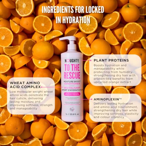 Noughty To The Rescue Moisture Boost Conditioner - 33.8 fl oz, Natural & Vegan