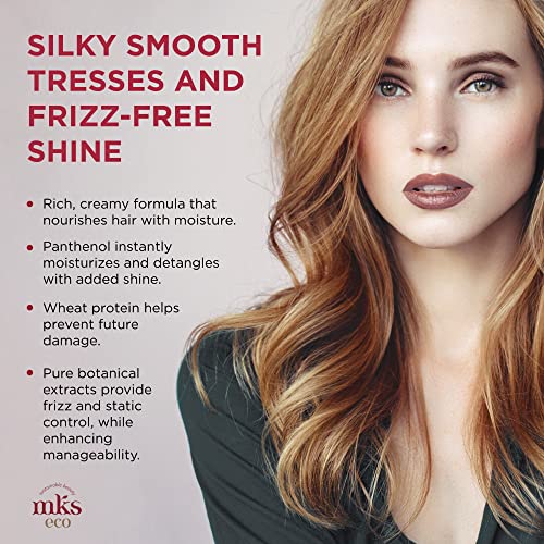 Earthly Body MKS Eco Hydrate Conditioner 25 Fl Oz - Nourishing Vegan Hair Moisturizer with Argan & Hemp Oil - Original Variant
