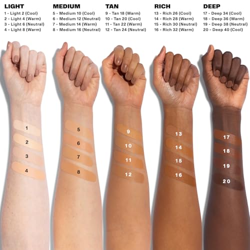Morphe Filter Effect Soft Radiance Concealer - Buildable Coverage Liquid Concealer Face Makeup with Hyaluronic Acid & Pomegranate Extract & a Natural Radiant Finish - Light 6 (Neutral) (0.12 fl oz)
