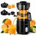 Electric Citrus Juicer Machine with 2 Cones - Automatic Orange & Lemon Juicer