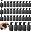 Domensi 50 Pack Travel Pump Bottles 3.4 oz - Black, Refillable, Leakproof