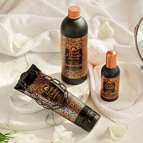 Tesori d'Oriente Hammam Shower Gel For Women & Men - 250 Ml (8.45us Fl Oz) [ Italian Import ] (Argan Oil & Orange Blossom)