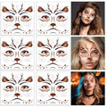 2-in-1 Brow Pen & Liquid Eyeliner ? Waterproof Brow Pencil with Fine Microblading Tip, Natural Hair-Like Strokes, Long Lasting, Smudge-Proof Dual-Ended Design(03 DARK BROWN)