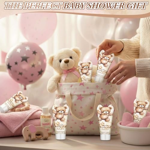 25 Pack Baby Shower Hand Cream Set - Cute Bear Travel Size Lotion for Guest Favors - Variation of THIS listing
