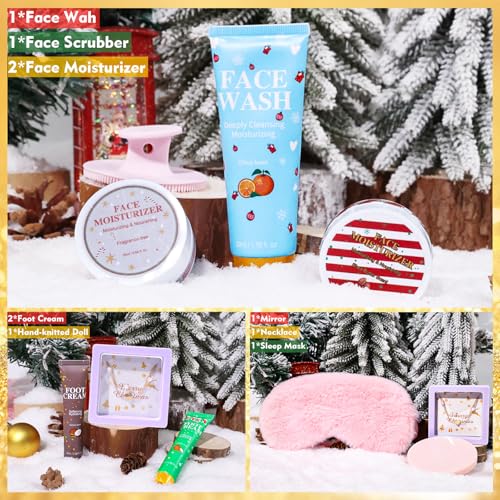 Beauty Advent Calendar 2025 for Adults Women & Teen Girls ? 24 Days of Skincare, Bath & Body Gift Sets, Perfect Christmas Countdown Calendar & New Year Gifts Baskets for Girlfriend, Wife, Mom, Girls