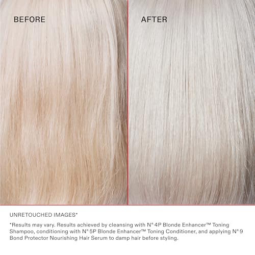 Olaplex N¨¬.5P Blonde Enhancer Purple Toning Conditioner: Neutralizes Brassiness & Strengthen | Repairs Damages & Hydrates Hair | For Coily, Curly, Straight, and Wavy